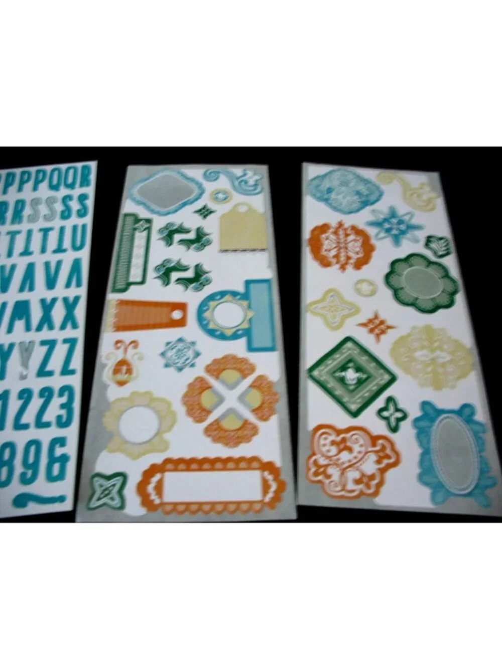 Creative Memories Mediterranean Market Sticker Pack, & Partial ABC's